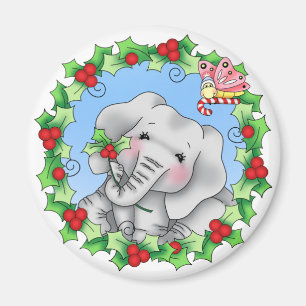 BaZooples Weihnachtsfreude Elsie Magnet