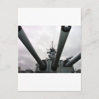 BB-62 Battleship New Jersey Postkarte