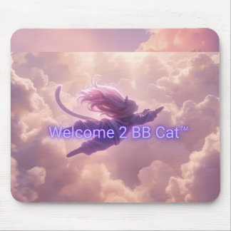 BB Cat companion, Awakening Series mouse pad Mousepad