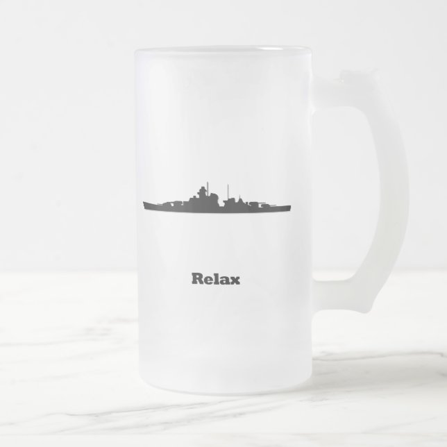 BB entspannen sich Mattglas Bierglas (Rechts)