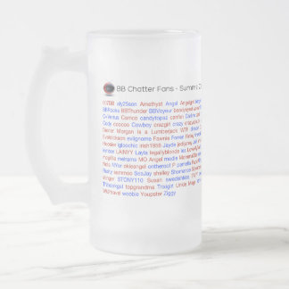 BB Geschnatter-Rollenanruf-Bier-Tasse 2014 Mattglas Bierglas