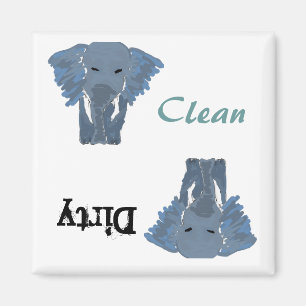 BB lustiger Elefant-Spülmaschinen-Magnet Magnet