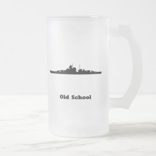 BB Old School Mattglas Bierglas
