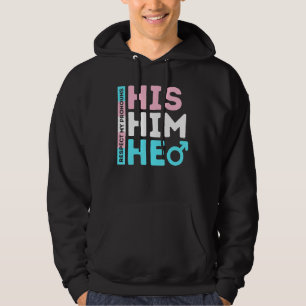 BB Pride Transgender Er Er respektiert meinen Pron Hoodie