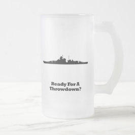 BB Throwdown Mattglas Bierglas