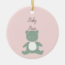 Bbay Bear Girl Dekoration