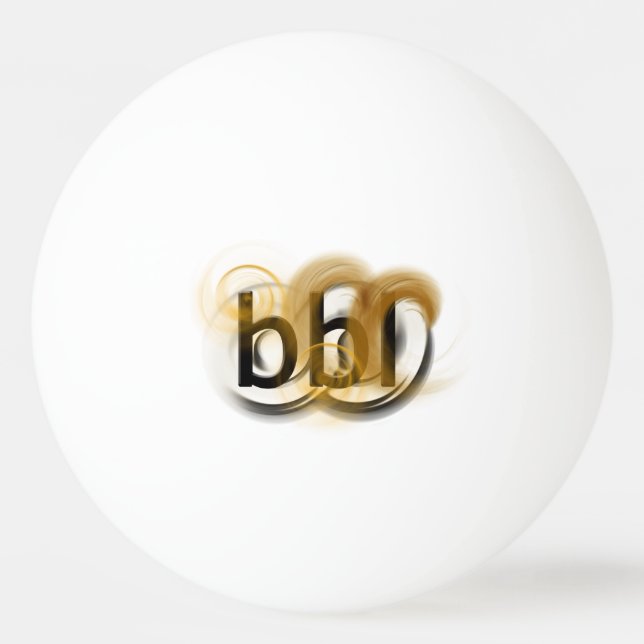 BBBG! TISCHTENNISBALL (Vorderseite)