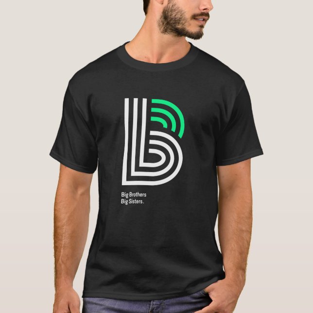 BBBSBA großes B T T-Shirt (Vorderseite)