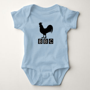 BBC - Big Black Cockerel Baby Strampler