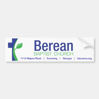 BBC Bumper Sticker (blanc)