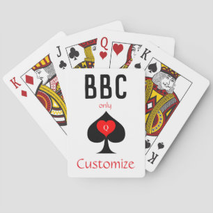 BBC Nur Blade Spade signieren Thunder_Cove Spielkarten