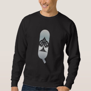 BBC nur Queen of Spades Sweatshirt