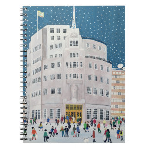 BBCs Sendungs-Haus Notizblock