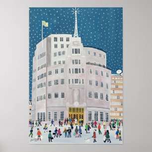 BBCs Sendungs-Haus Poster
