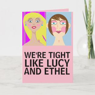 BBF, BEST AMIS FOREVER GREETING CARTES