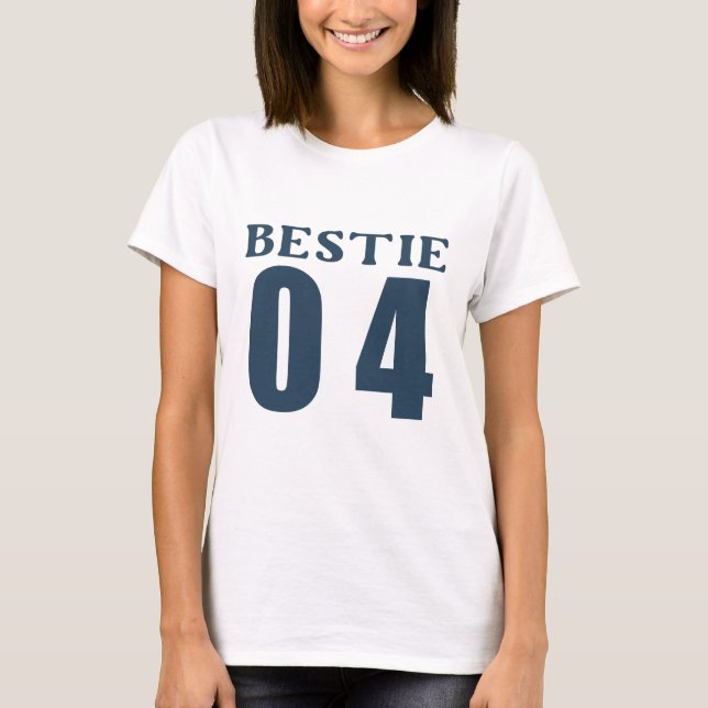 BBF Bestie 01 - Bester Freund T-Shirt (Vorderseite)