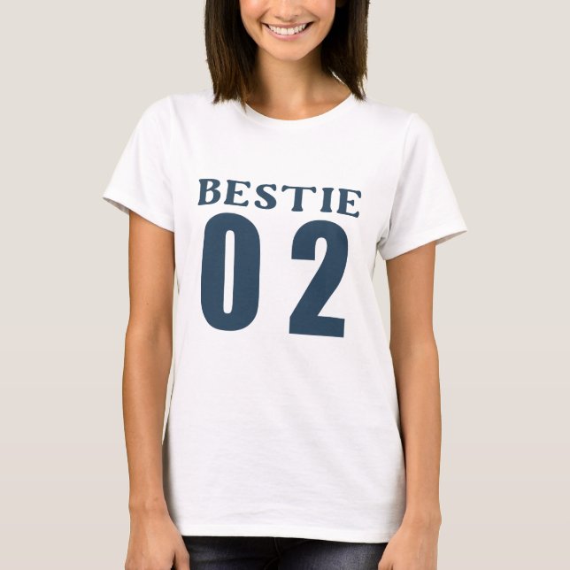 BBF Bestie 01 - Bester Freund T-Shirt (Vorderseite)