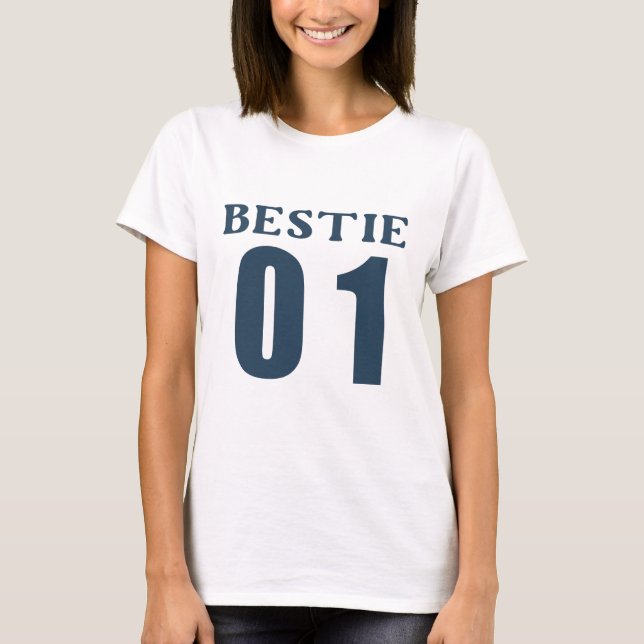 BBF Bestie 01 - Bester Freund T-Shirt (Vorderseite)
