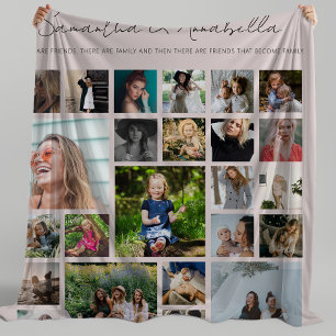 BBF Personalisiert 24 Fotomonage Fleece Blanket