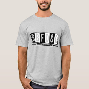 "BBFDnC" noir n blanc T-shirt
