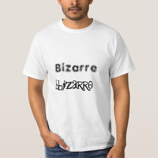 bBizarre seltsames kopfloses Zombie-Raum-alien T-Shirt (Vorderseite)