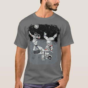 Bboy Breakdance Astronauten auf dem Mond T-Shirt