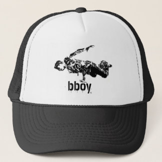 bboy Hut-Pose durch Jeffrey Truckerkappe