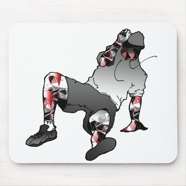 Bboy Position Mousepad (Vorne)