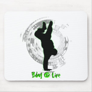 Bboy tapis de souris des 4 vies