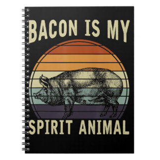 BBQ | Bacon ist meine Spirit Animal GRILLEN Notizblock