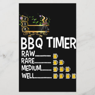 BBQ   BBQ Timer Barbecue Lustiger Grill Grilling G Flyer