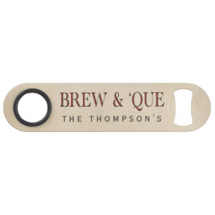 BBQ   Brew & Que Personalisiert Speedflaschenöffner
