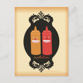 BBQ, fête des enfants, hot dogs, etc invitation