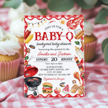 BBQ-Gartenparty-Baby-Q-Hinterhof-Baby-Party