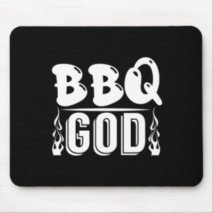 Bbq-Gott Grill Barbecue-Enthusiast Mousepad