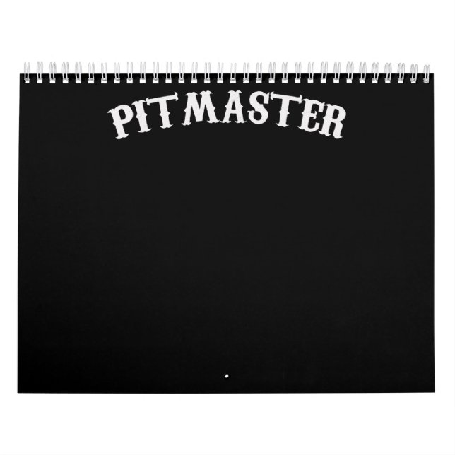 BBQ | GRILLEN Pitmaster Koch Vater Fars Day Kalender (Titelbild)
