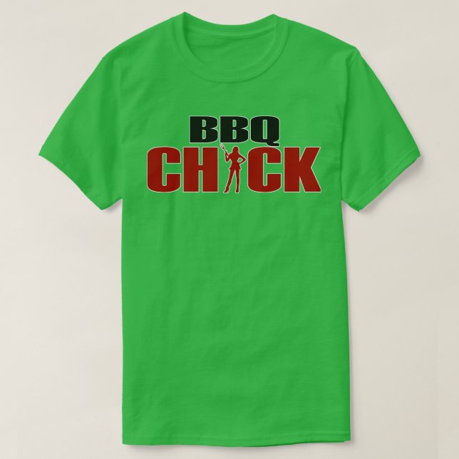 Bbq Mädchen T-Shirt (Design vorne)