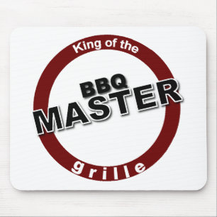 BBQ-Meister König des Grills Mousepad