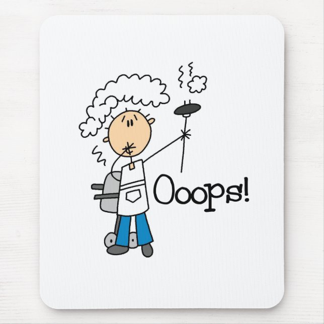 BBQ misslungen Mousepad (Vorne)