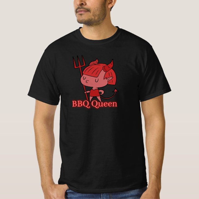 BBQ Queen T-Shirt (Vorderseite)
