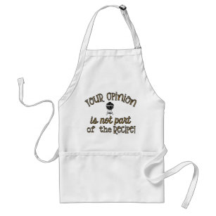 BBQ RECIPE OPINION FATHERS DAY FUNNY GIFT DAD SCHÜRZE