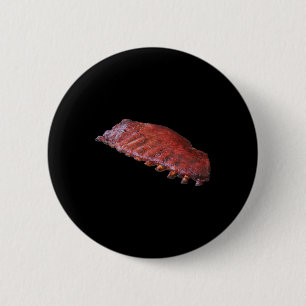 BBQ-Rippchen-Rücken Button