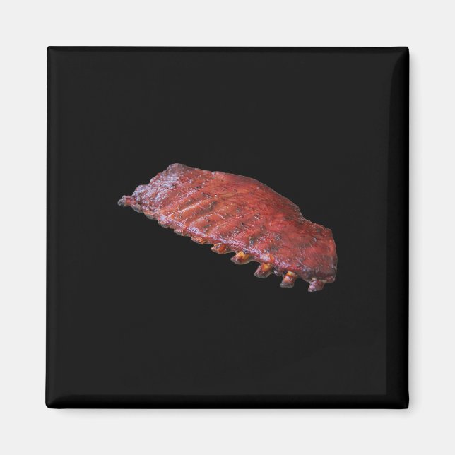BBQ-Rippen-Rack  Magnet (Vorne)