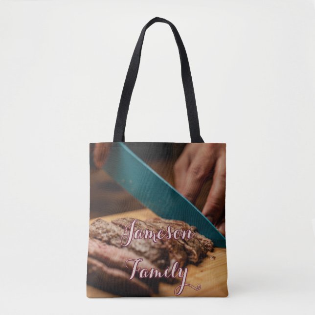 BBQ Sac fourre-tout Famille Viande Cuite Alimentat (Devant)