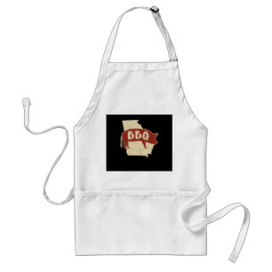 BBQ-Sauce   Grillmeister   Geschenk für Metzger Schürze