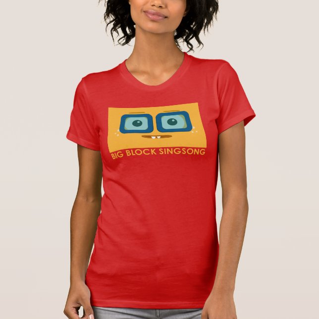 BBSS der unterschiedliche T - Shirt gelber Frauen (Vorderseite)