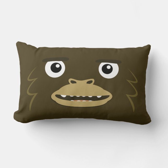 BBSS großes Fuß-Kissen (21" x13") Lendenkissen (Vorderseite)
