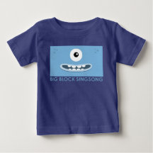BBSS La-T-Shirt Dah blaues Baby-T - Shirt
