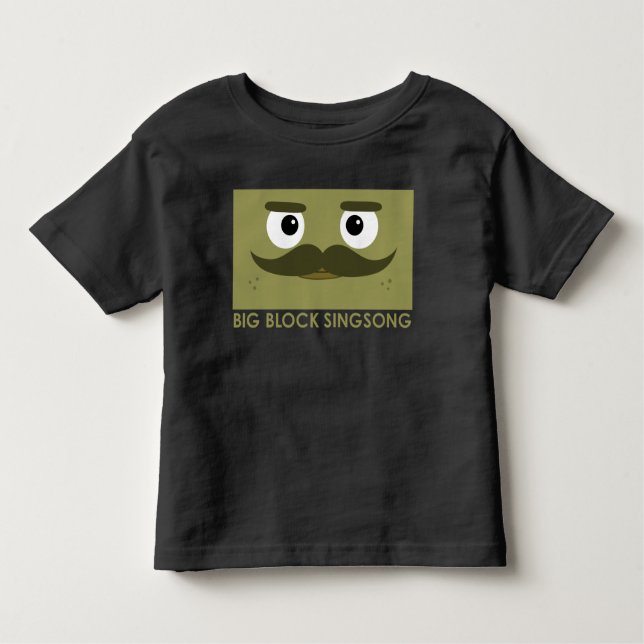 BBSS Moustachios #1 Kleinkind-T - Shirt (Vorderseite)