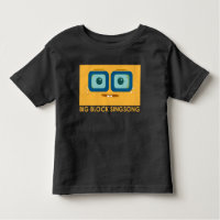 BBSS unterschiedlicher gelber Kleinkind-T - Shirt